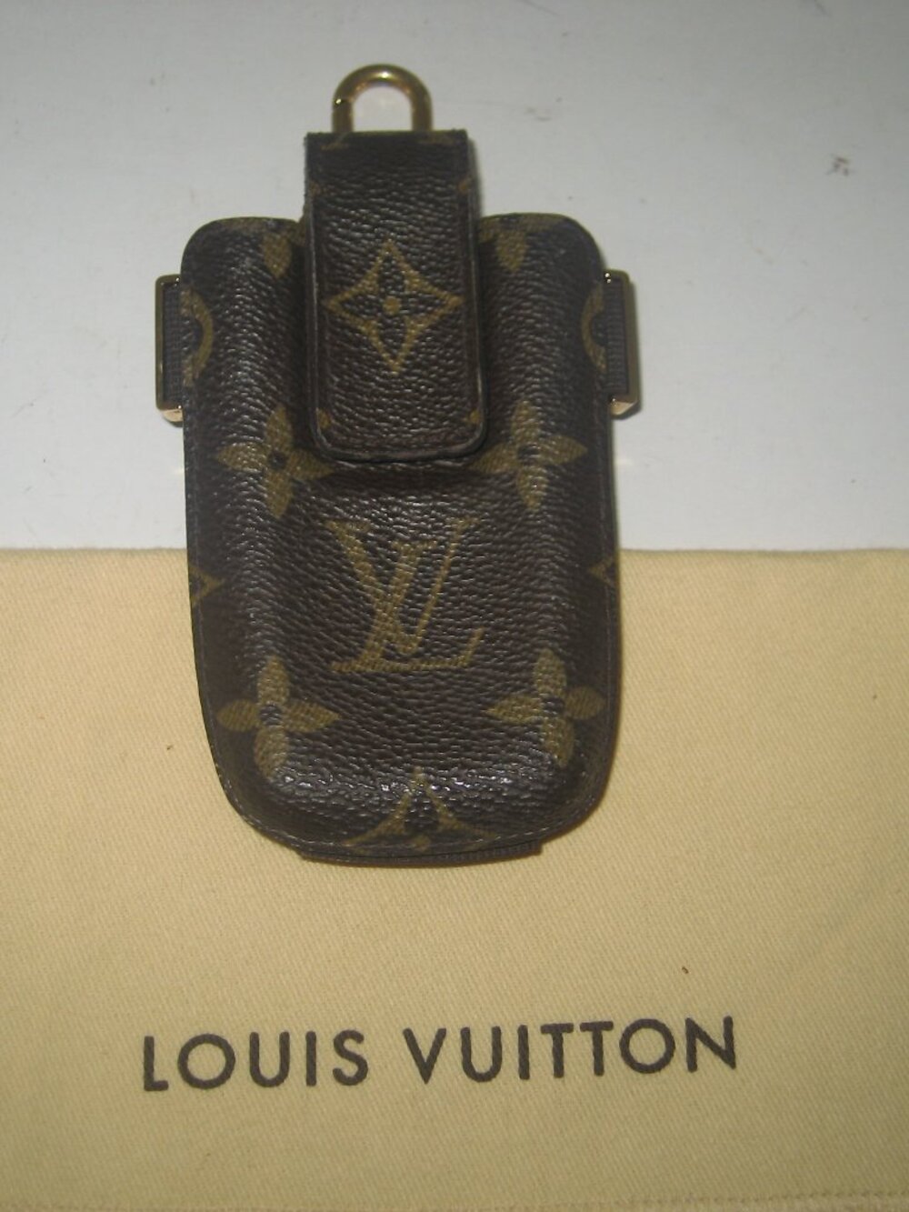 VINTAGE LOUIS VUITTON MONOGRAM Etui FILP PHONE CASE/ AirPods holder